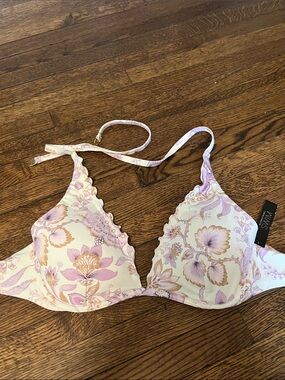 NWT Victoria’s Secret Women’s Floral Push-up Padded BikinibTop